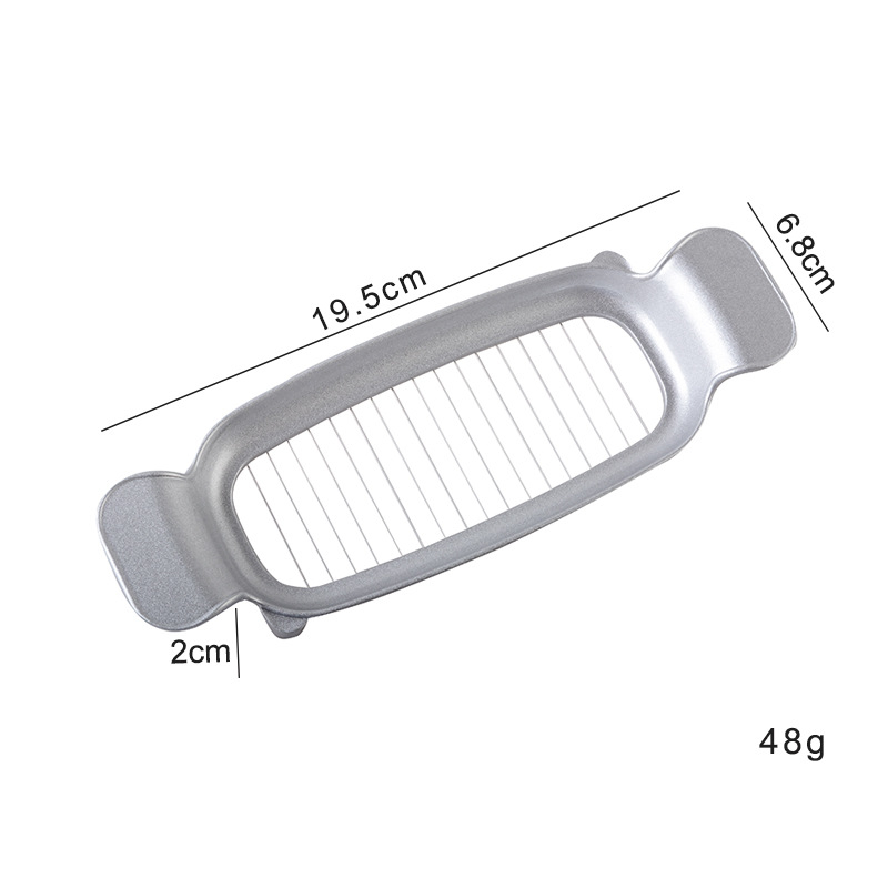 Tăietor din aluminiu turnat pentru unt și brânză, felii de fructe, tocător de ouă – multifuncțional