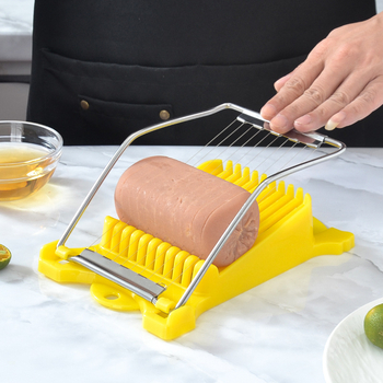 Feliator multifuncțional pentru carne de prânz, fructe și legume, feliator de ouă, feliator pentru șuncă și banane