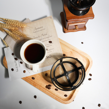 Duo Filtru de cafea din oțel inoxidabil 304 – coș filtrant din metal pentru pour-over, reutilizabil, fără filtru de hârtie
