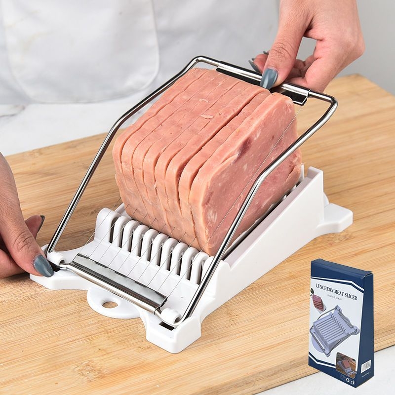 Feliator multifuncțional pentru cartofi, mezeluri, fructe, castraveți, ouă și tofu – fir din oțel inoxidabil 304, bucătărie