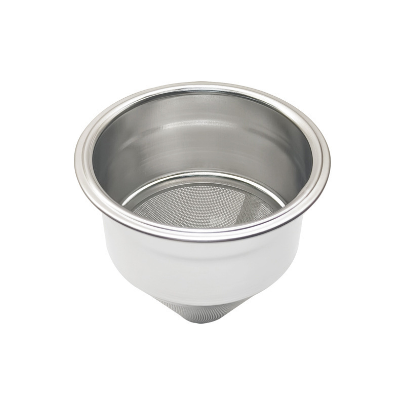 Filtru de cafea din oțel inoxidabil 304, filtru metalic pentru ibric de cafea, fără filtru de hârtie, portabil, stil ușor luxos