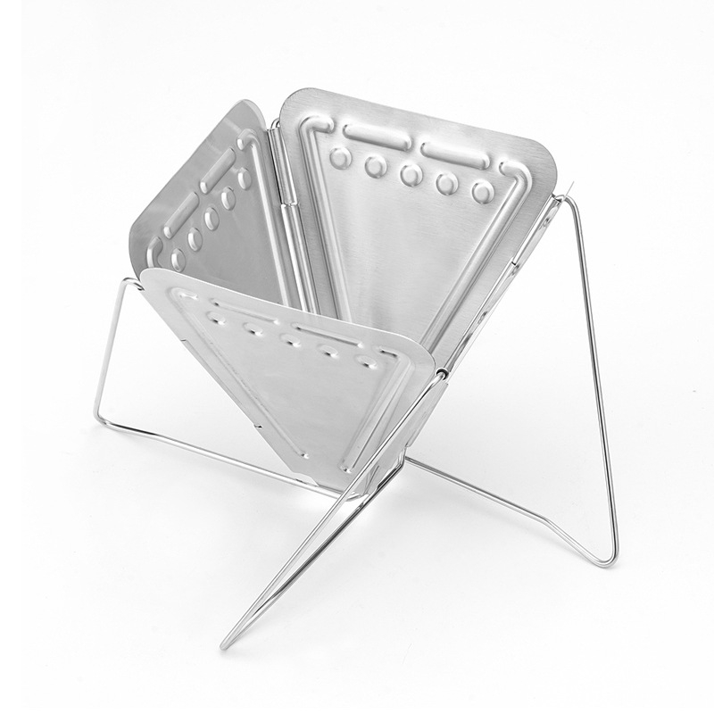 Suport pentru cafea pour-over din oțel inoxidabil 304, portabil, pliabil, filtru mini pentru camping în aer liber