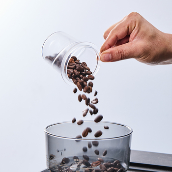 Recipient de înaltă capacitate pentru praf de cafea, mâner italian de 58 mm, ceașcă aromatică și filtru pentru uz casnic