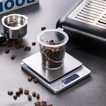 Recipient de înaltă capacitate pentru praf de cafea, mâner italian de 58 mm, ceașcă aromatică și filtru pentru uz casnic