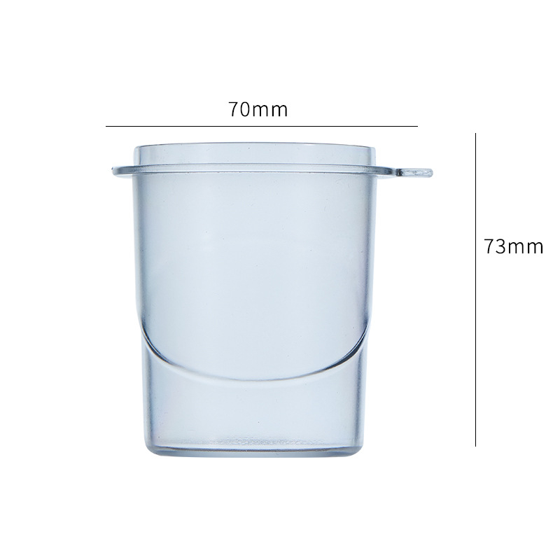 Recipient de înaltă capacitate pentru praf de cafea, mâner italian de 58 mm, ceașcă aromatică și filtru pentru uz casnic