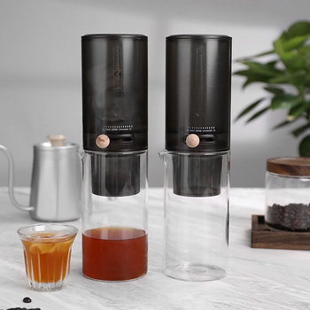 Cană pentru cafea cu picurare rece, utilizare casnică, debit reglabil, filtru pentru cold brew