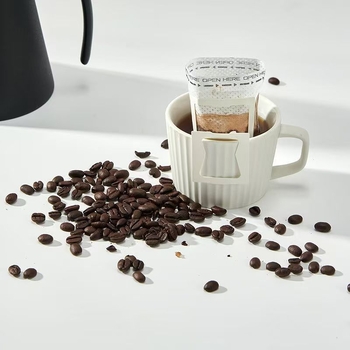 50 bucăți filtre de cafea din hârtie, cu o singură utilizare, pentru preparare prin turnare manuală, cu cârlig pentru urechi
