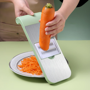 Tăietor de legume multifuncțional cu răzătoare pentru cartofi și castraveți