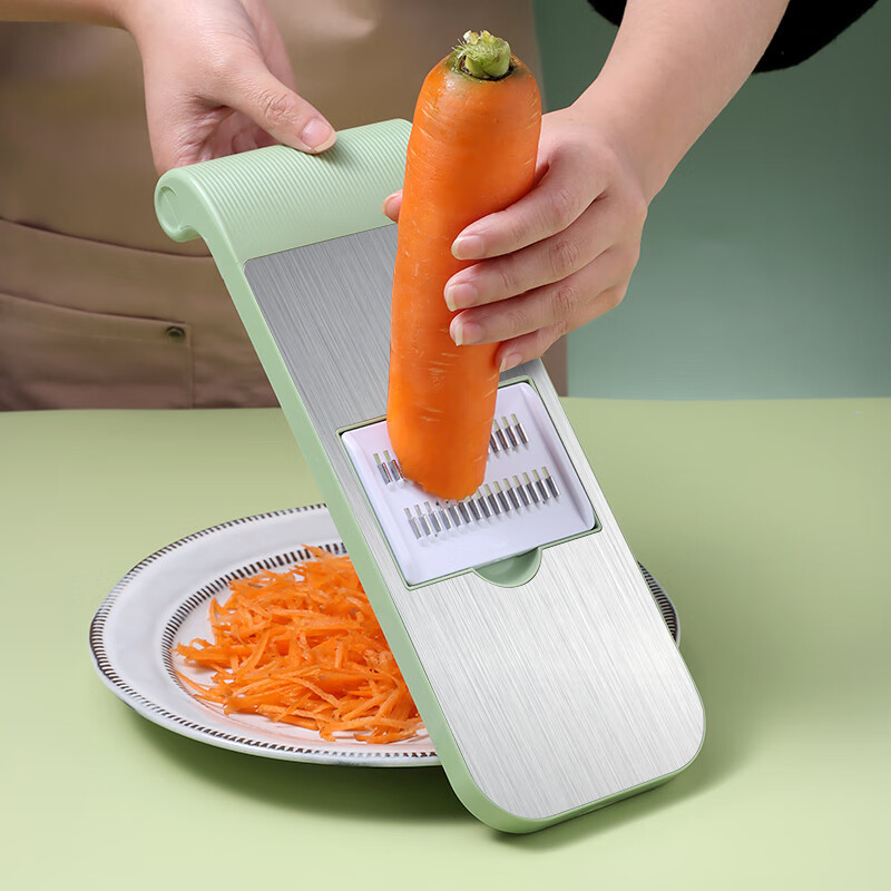 Tăietor de legume multifuncțional cu răzătoare pentru cartofi și castraveți