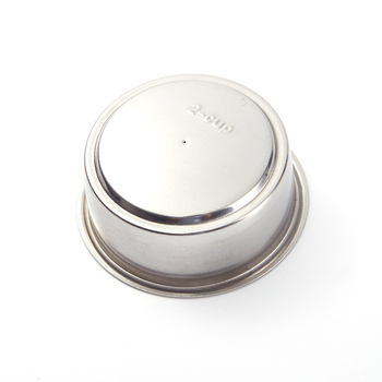 Filtru de cafea din oțel inoxidabil 304 pentru espresso, coș de filtrare presat de 51 mm, cu mâner