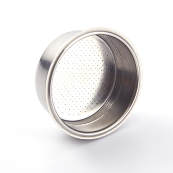 Filtru de cafea din oțel inoxidabil 304 pentru espresso, coș de filtrare presat de 51 mm, cu mâner