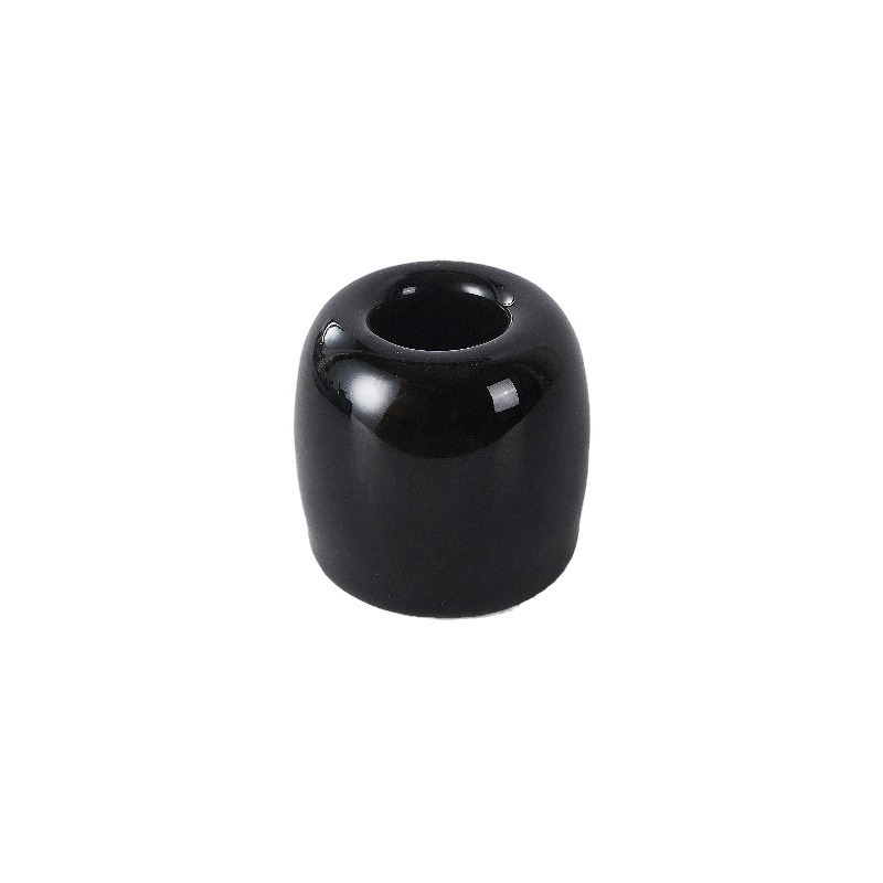 Set ceramic pentru periuțe de dinți, suport pentru pix și suport mini pentru flori uscate
