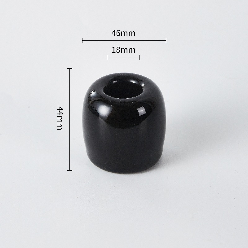 Set ceramic pentru periuțe de dinți, suport pentru pix și suport mini pentru flori uscate