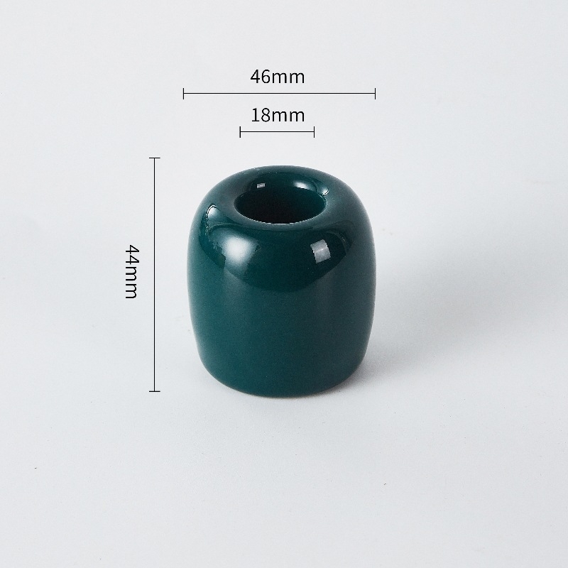 Set ceramic pentru periuțe de dinți, suport pentru pix și suport mini pentru flori uscate