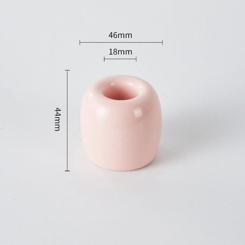 Set ceramic pentru periuțe de dinți, suport pentru pix și suport mini pentru flori uscate