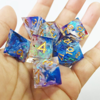 Mingying set smolnih kocki: pravokutne 20‑strane kocke, Cthulhu, za D&D