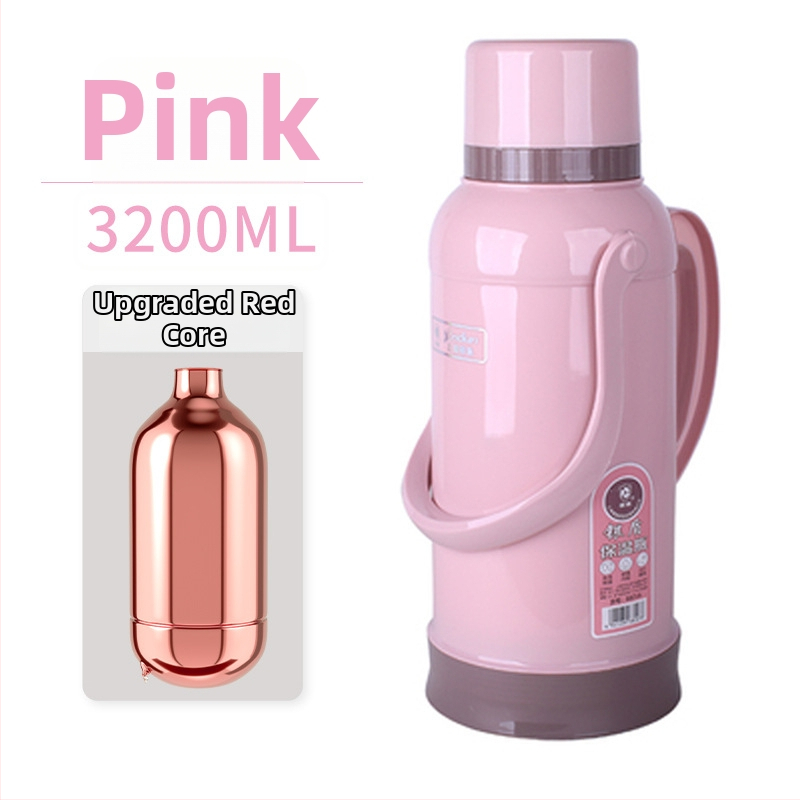 Kompaktný retro termos na vodu, objem 3,2 l, prenosný pre dievčatá zo strednej a gymnázia, na internát