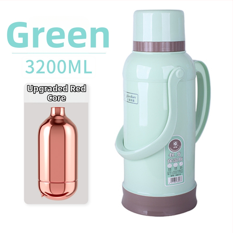 Kompaktný retro termos na vodu, objem 3,2 l, prenosný pre dievčatá zo strednej a gymnázia, na internát