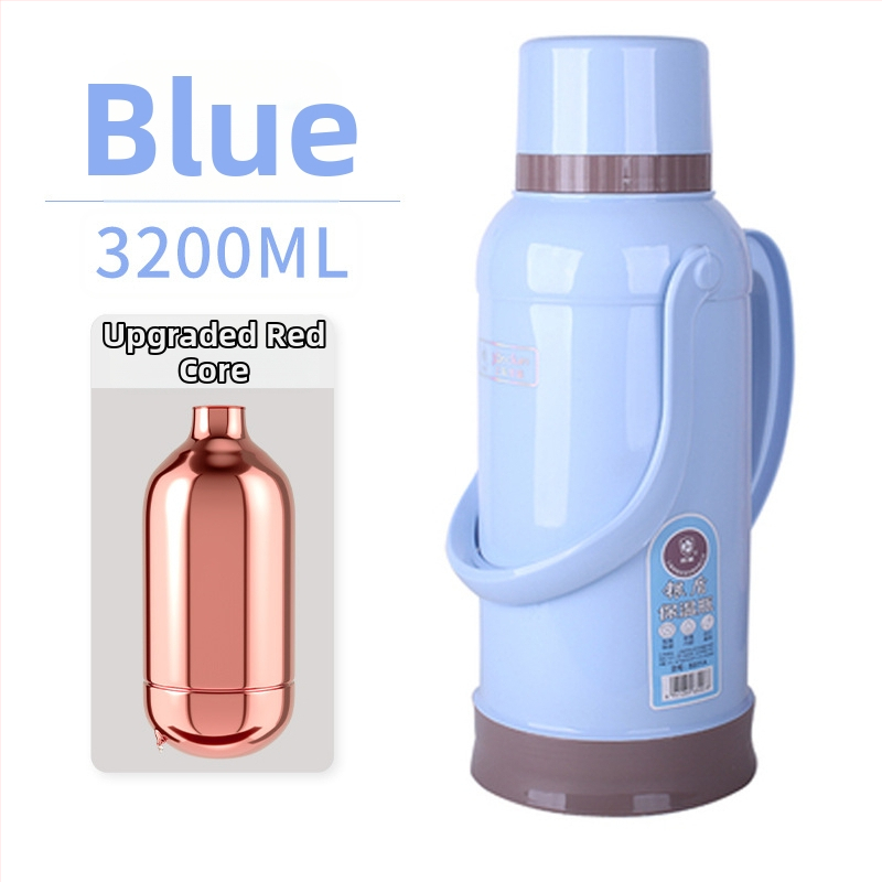 Kompaktný retro termos na vodu, objem 3,2 l, prenosný pre dievčatá zo strednej a gymnázia, na internát