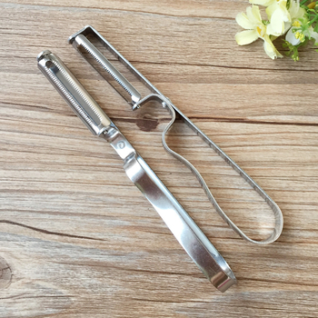 Curățător de fructe din oțel inoxidabil, în formă de periuță de dinți, grosime 1,5 mm, instrument de bucătărie multifuncțional