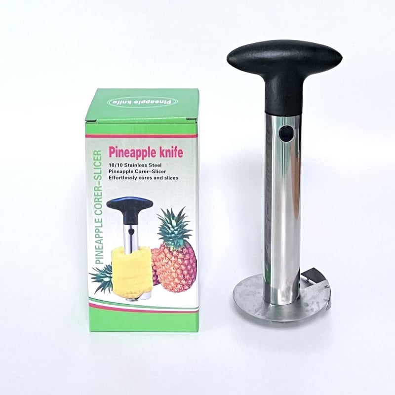 Cuțit de ananas din oțel inoxidabil, decojire și îndepărtare a miezului