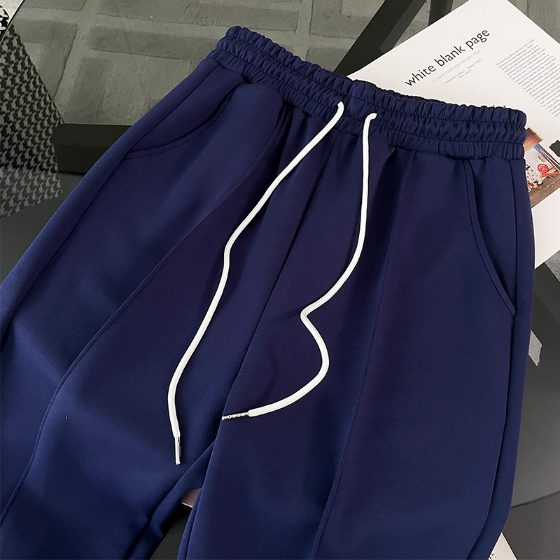 Ženski bijeli trodijelni casual sportski set: osnovni top, duksa i široke hlače s 3D uzorkom