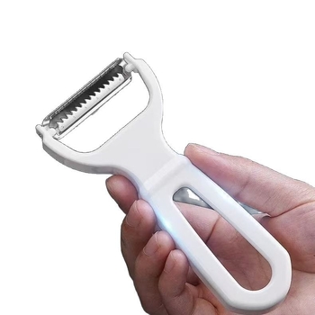 Răzătoare de bucătărie pentru cartofi și legume, răzuitor multifuncțional, cuțit de curățare din plastic pentru ridichi