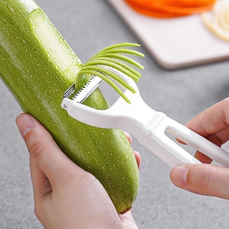Răzătoare de bucătărie pentru cartofi și legume, răzuitor multifuncțional, cuțit de curățare din plastic pentru ridichi