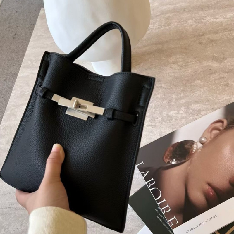 Bucket torba od kože prvog sloja, torbica za telefon, ženska vintage Kelly‑inspirirana torba, kompaktna ručna i crossbody torba