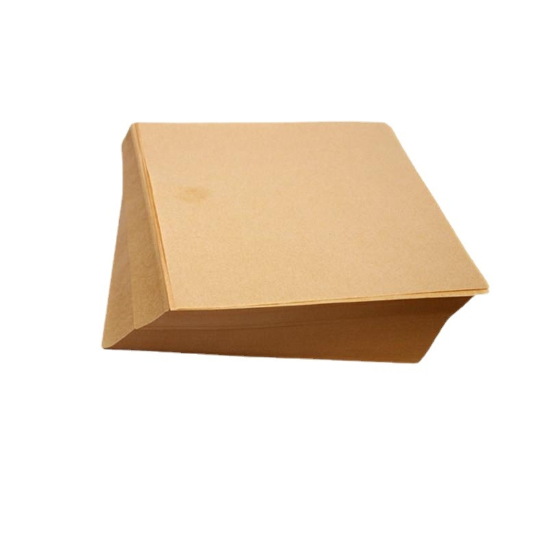 Hârtie de copt din kraft natural, 40 g/m², absorbantă la ulei, pentru cuptor, rezistentă la temperaturi înalte