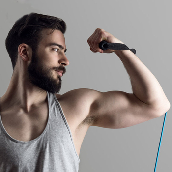 11-dijelni set TPE otpornih traka za kućnu izgradnju mišića, 100/150 lb