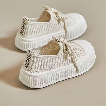 Ženske mrežaste tenisice za ljeto, prozračne, slip-on, s debelim potplatom
