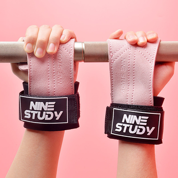 Kozne trake za mrtvo dizanje s fitness rukavicama za zgibove, zaštita dlanova i zapešća, protuklizni grip