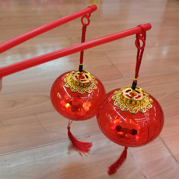 Felinar de mână pentru copii, Anul Calului — LED cristal mic, stil palat retro, jucărie pentru Anul Nou și Festivalul Lanternei