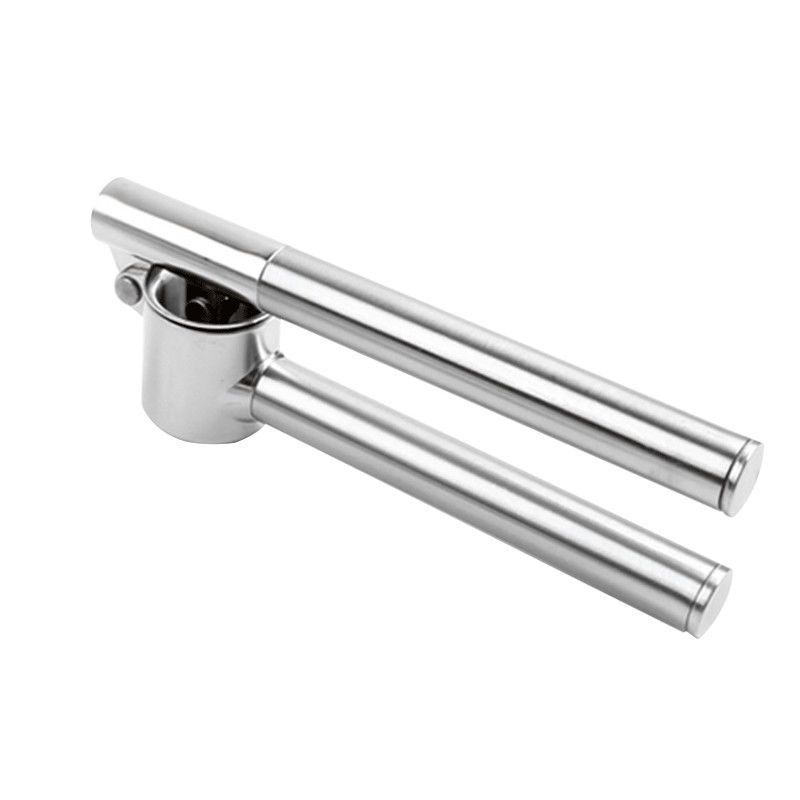 Presa de usturoi din oțel inoxidabil 304, mâner extins, instrument pentru pastă de usturoi, uz casnic