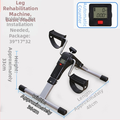 Mini cvičebný bicykel na nohy – viacfunkčný rehabilitačný tréner pre domáce cvičenie