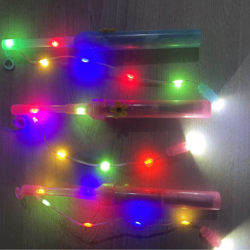 Anul Nou: Lampa-portabilă cu tijă de 20 cm pentru copii – plastic, accesorii DIY iluminat