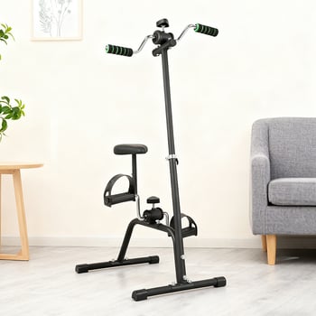Kućni pedalni stroj za vježbanje gornjeg i donjeg tijela, višestruka funkcija, s brojačem