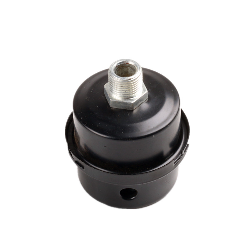 Otus compresor de aer fără ulei, silențios: silențator și element de filtrare a aerului pentru un compresor cu piston (modelul 0.17/8)