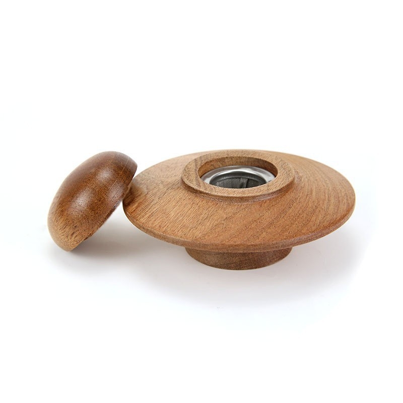 Set capac din lemn pentru afumare whisky și cocktail – accesorii de bar