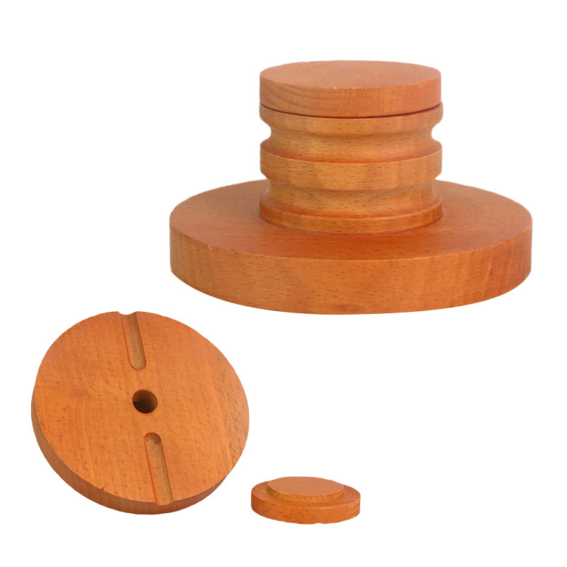 Set capac din lemn pentru afumare whisky și cocktail – accesorii de bar