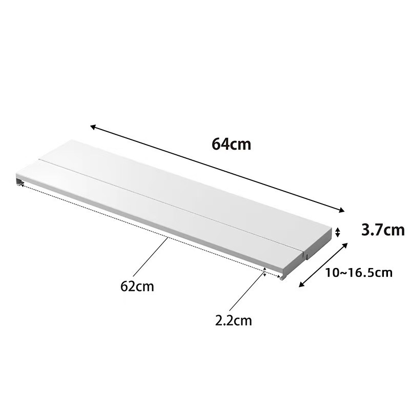 Organizator de bucătărie minimalist personalizat pentru blat, cu raft retractabil pentru condimente și protecție împotriva fumului de ulei