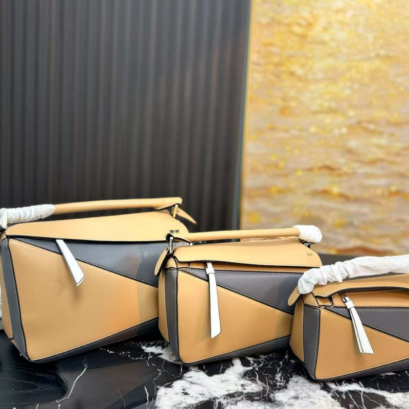 Nova ženska crossbody torba od prave kože, geometrijski dizajn, moderni patchwork, torba u obliku romba