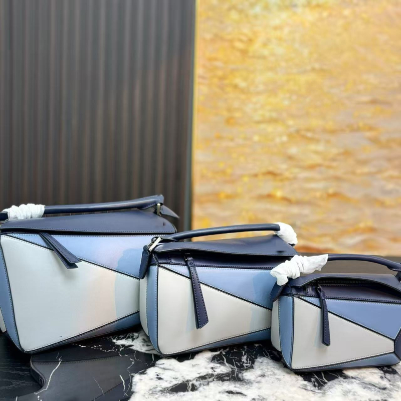 Nova ženska crossbody torba od prave kože, geometrijski dizajn, moderni patchwork, torba u obliku romba