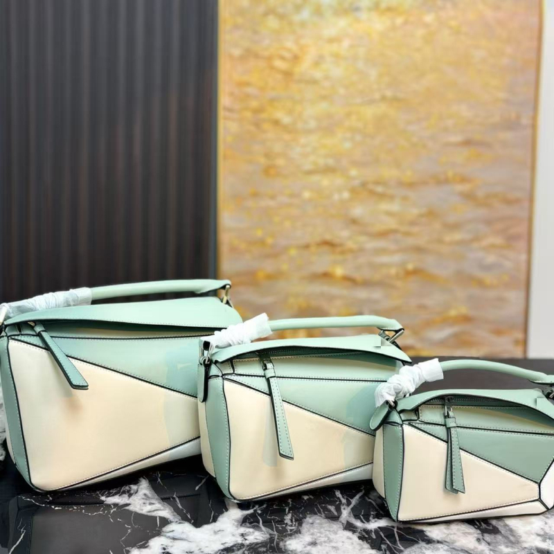Nova ženska crossbody torba od prave kože, geometrijski dizajn, moderni patchwork, torba u obliku romba