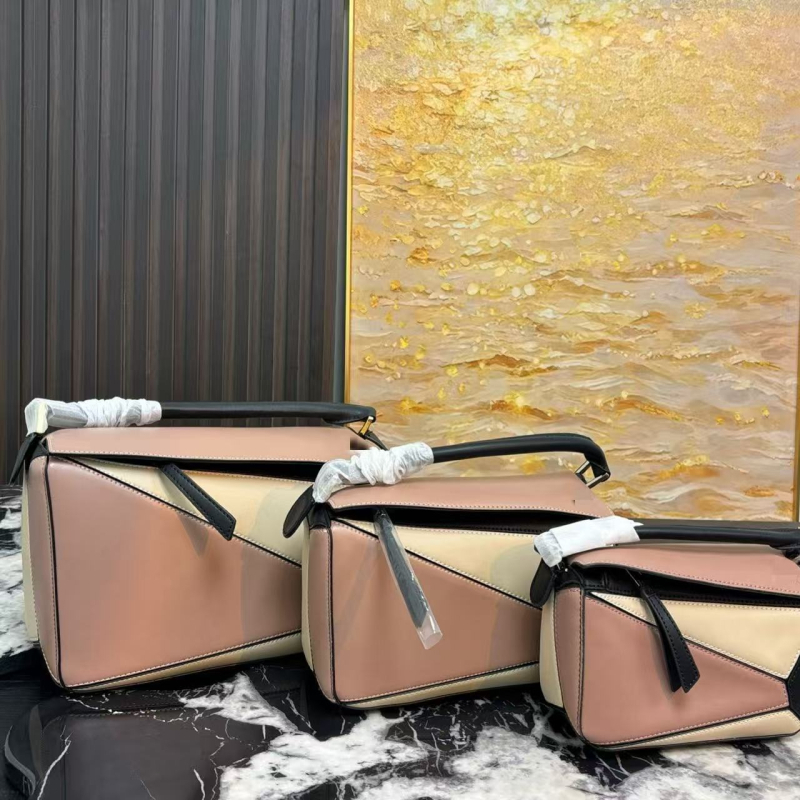 Nova ženska crossbody torba od prave kože, geometrijski dizajn, moderni patchwork, torba u obliku romba