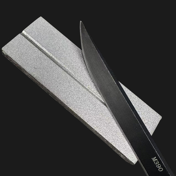 Piatra de ascuțit din diamant, cu două fețe, pentru cârlige de pescuit și cuțite mici