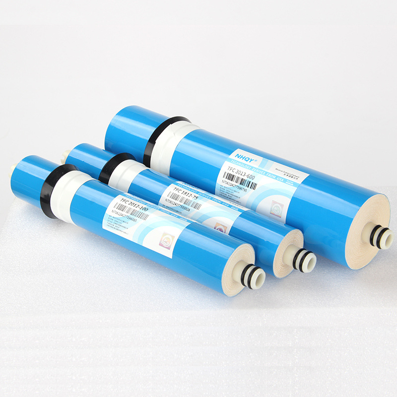 NHQY Membrană RO pentru purificator de apă pentru uz casnic, 75G/400G/600G, element de filtrare de înlocuire cu debit mare