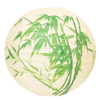 Festivalul Dragon Boat: felinare de hârtie decorative, stil chinezesc nou, pandantive rotunde verzi, 30 cm, decor DIY