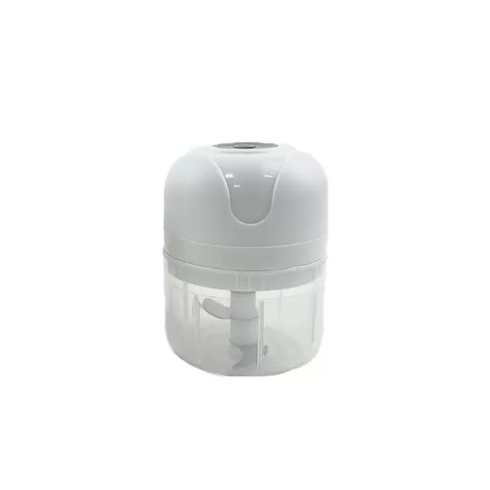 Presă electrică de usturoi, fără fir, zdrobitor de usturoi cu curățător, mincer de bucătărie, instrument multifuncțional